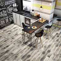 Amber Porcelain 6 by 36 WoodLook Tile Plank